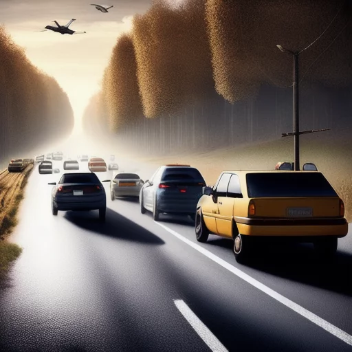 3854083233-traffic jams in rural world, realistic DETAILED HD high quality artistic photography Antonio Mor style.webp